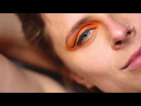 Orange Eyeshadow | Copyright Free Video Footage