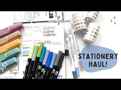 Stationery Pal Haul | I'm have been spoiled! | Pen Swatches Included