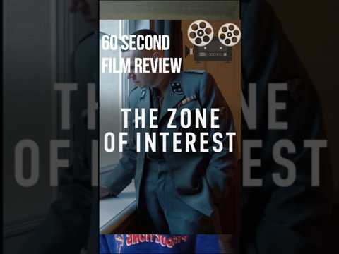 The Zone of Interest - 60 Second Movie Review #shorts #shortsvideo #moviereview