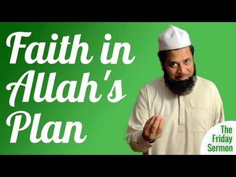 Having Faith in Allah's Plan