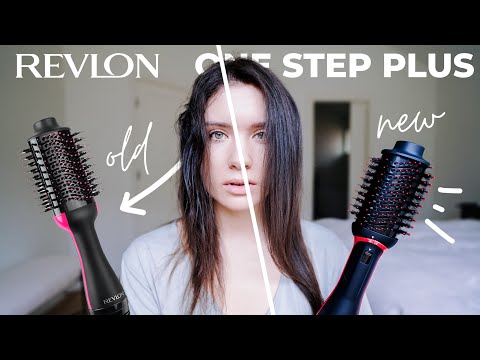 The NEW Revlon One-Step Volumizer Plus VS. The Original - Is it worth it? + TEMPERATURE/HEAT TEST!