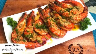 How to make Lemon Butter Garlic Tiger Prawns