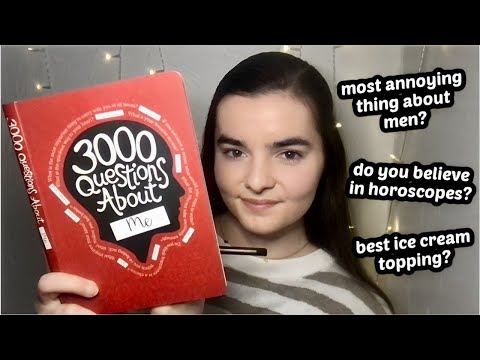 ASMR Asking You 80 VERY Personal Questions