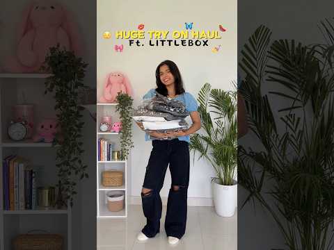 Little box try on haul 🤯 #shorts #trending #haul #fashion #dresses #littleboxindia #tryon #foryou