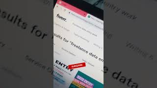 Fiverr gig ideas for data entry | Data entry jobs online