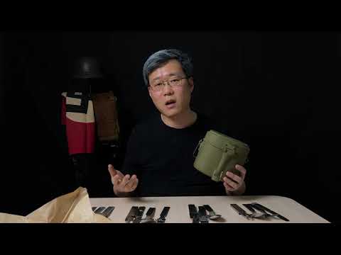 #开箱 二战原始库存饭盒ESB 42与捆绑带 WW2 Mess kit ｜3 把二战德军餐具四件套 Wehrmacht cutlery set