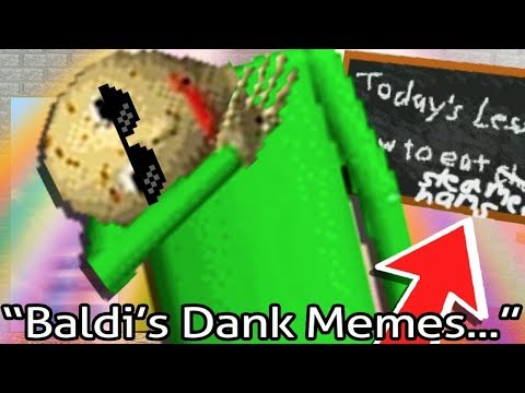 Playing baldi's Basics