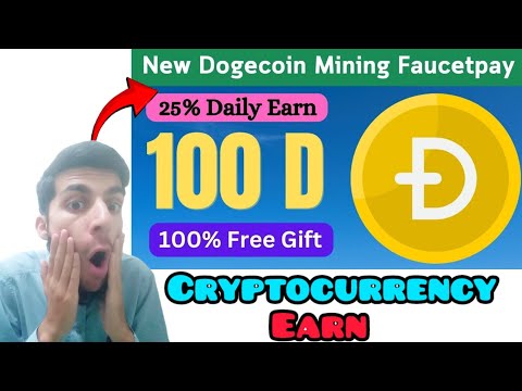 Dogecoin Mining App | dogefree.biz For Free And Withdrawal Into Faucetpay | 100 Dogecoin Free Gift