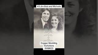 Duggar Wedding Invitations RANKED