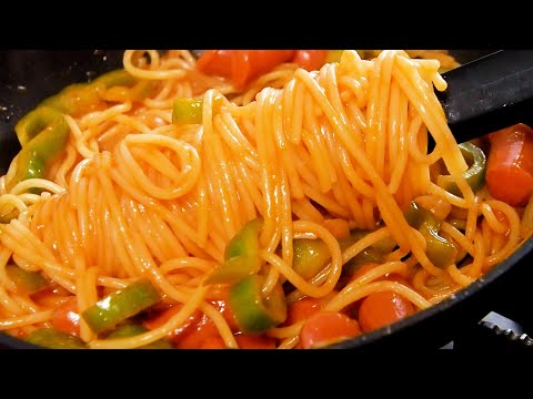 Japanese Style Tomato Sauce Pasta  / Neapolitan Pasta