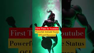 🚩Powerful Attitude Status Of Lord Hanuman🚩#shorts #ytshorts #song #viralvideo @Hanumanji devotionhub