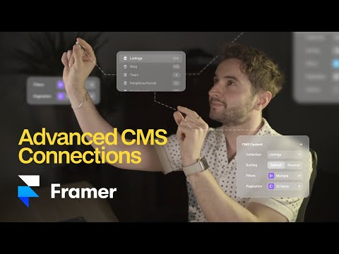 Advanced Framer CMS (real client website breakdown)