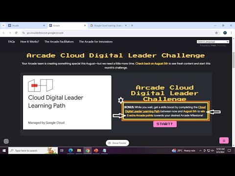 [2024] Cloud Digital Leader Learning Path || Arcade