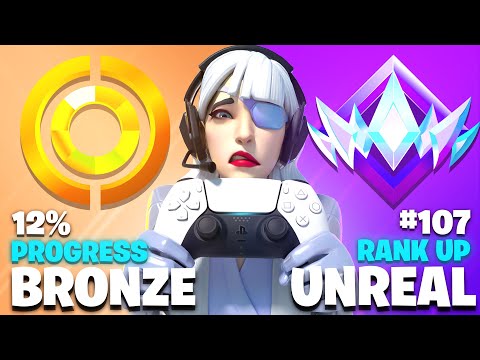 Bronze to Unreal SPEEDRUN (Solo Fortnite Ranked)