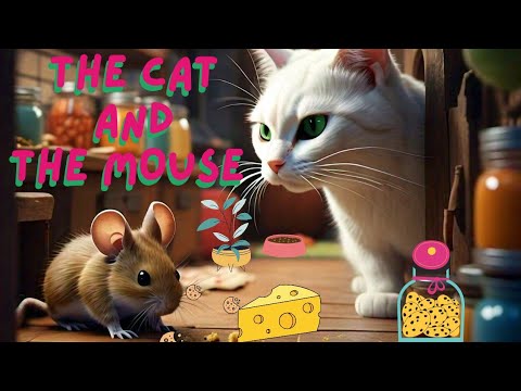 The Cat🐈 And The Mouse🐁 @reebcreations 💞 #kidsstories #kidscontent #cartoon #trending