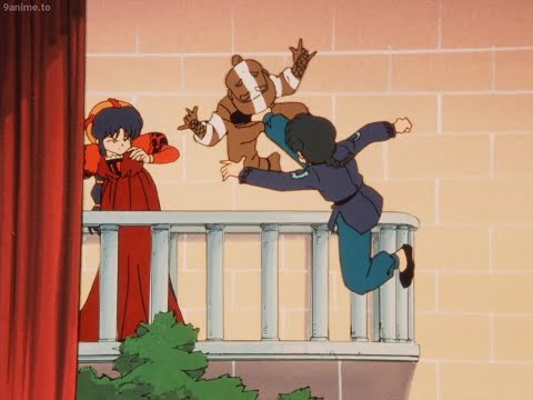 「RANMA ½」/ らんま1/2 :大浴場での戦い