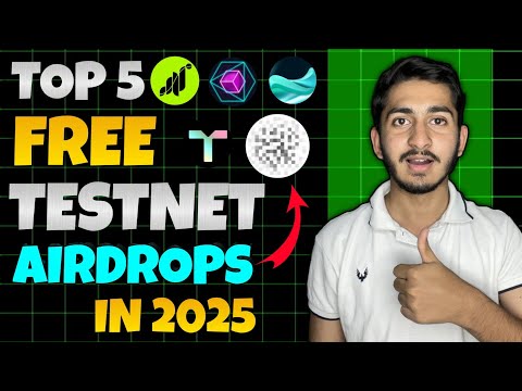 Top 5 Testnet Airdrop in 2025 | Best Free Testnet Airdrop 2025 | Free crypto airdrops like Nodepay