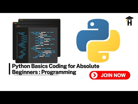 Python Basics Coding for Absolute Beginners : Programming | Course Introduction