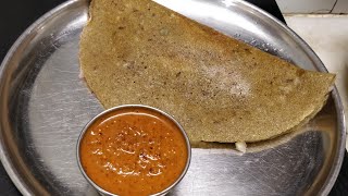 Pesarattu dosa and Ginger chutney by Revathy Shanmugam