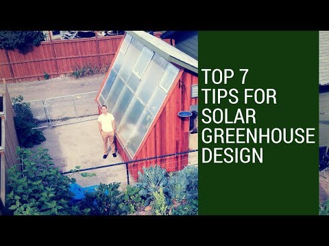 7 Passive Solar Greenhouse Design Tips