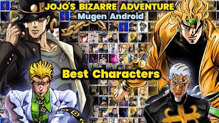 New Jojo’s Bizarre Adventure Mugen Android | Watch Mode Best Characters Anime Game