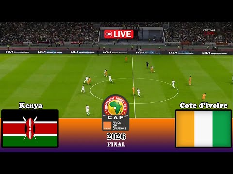 Kenya vs Cote d'ivoire - africa cup of nations | PES 21 Simulation