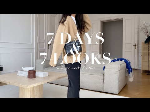 7 Days 7 Looks | A week in Outfits | Dressing Spring weather