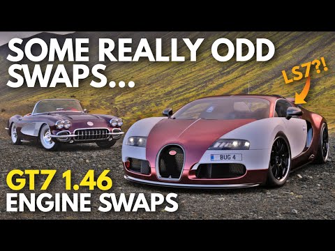 All 5 New Engine Swaps in GT7 1.46 | Part 9 | Gran Turismo 7 April Update | Motor Swaps