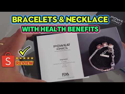 💪 Jewellery na nagbibigay Lakas!  Power Ionics Necklace and Bracelet Review [Tagalog] |