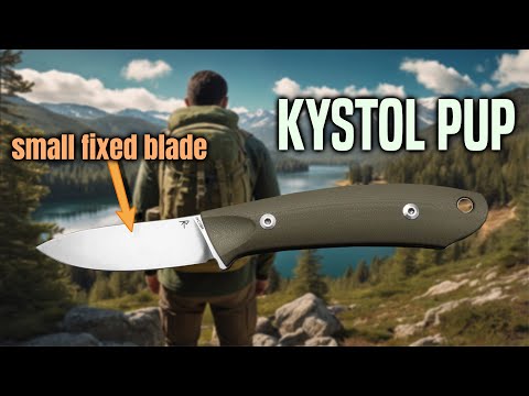 Kystol Pup : small but sturdy outdoor knife