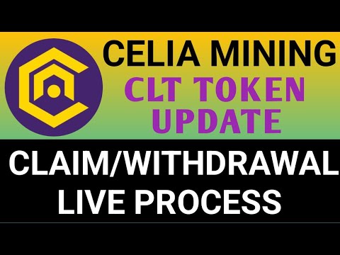 Celia Airdrop Claim Process | Celia Airdrop Withdrawal | Celia Mining Update Today