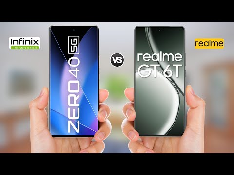 Infinix Zero 40 5g vs Realme GT 6T || Full Comparison