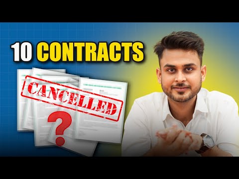 Why I Cancelled 10 Contracts with clients 🤔