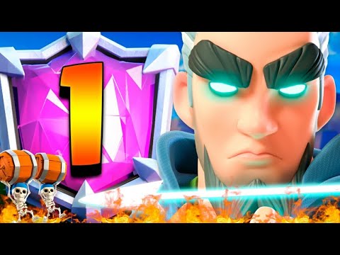 TOP 1 LADDER GAMEPLAY - Clash Royale