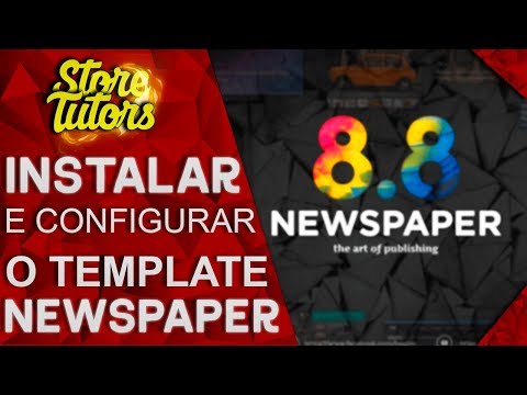 Como instalar e configurar o template NEWSPAPER p/ Wordpress ‹ 2018 ›