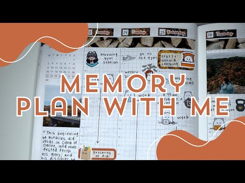 Hobonichi Cousin Memory Plan With Me | Autumn in the Mountains