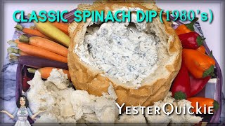 Knorr Spinach Dip from the 1980s: The Super Popular Go-To Dip and Snack!