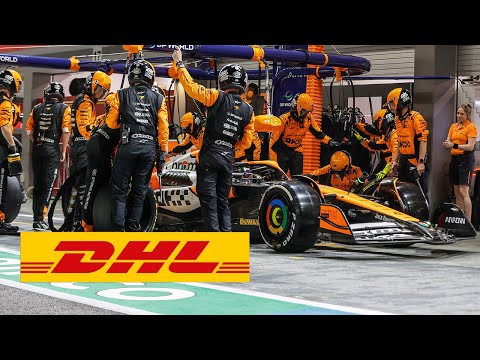 DHL Fastest Pit Stop Award: 2024 Singapore GP (McLaren / Lando Norris)