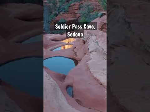 Soldier Pass Cave, Sedona! #explore #sedona #travel #hiking #outdoors #shorts #short #trail