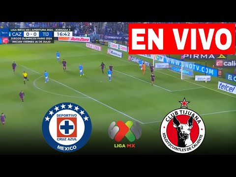 ⚽ CRUZ AZUL VS XOLOS 🔴 EN VIVO LIGA MX CUARTOS DE FINAL VUELTA APERTURA 2024 🏆 EN ZONA FUT