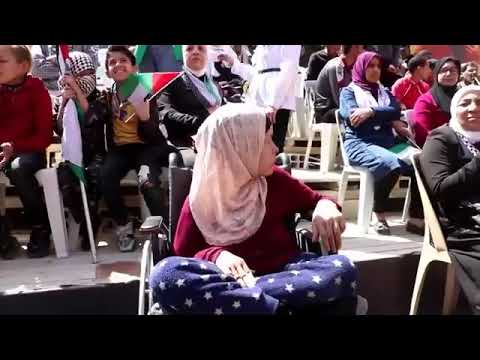 International Al Quds day. Yarmouk Camp in Damascus