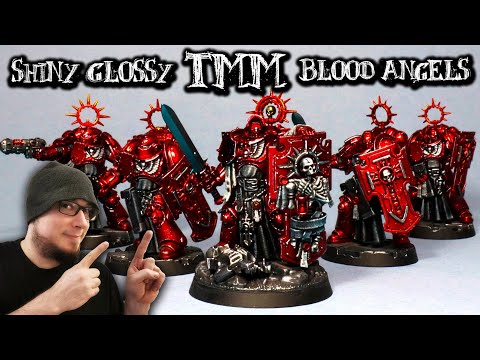 Blood Angels “Angels of Death” style! Easy TMM RED