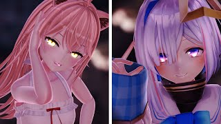 【MMD】たそにゃすで「疑心暗鬼」【天音かなた rurudo】