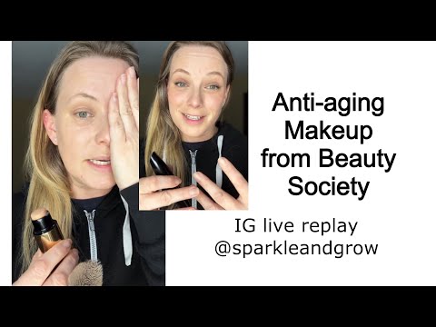 Anti-aging Makeup by Beauty Society | Instagram Live Replay from 1/3/24