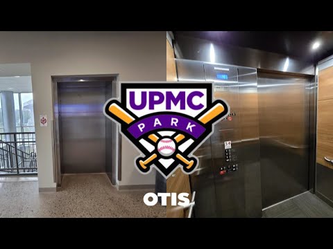 Otis Gen2 MRL traction elevator at the UPMC Park Stadium Club in Erie PA