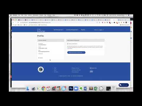 Admin Panel - Log In, Profile & Notifications