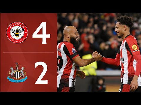 Wissa, Mbeumo, Collins and Schade on target! 🔥 | Brentford 4-2 Newcastle | Premier League Highlights