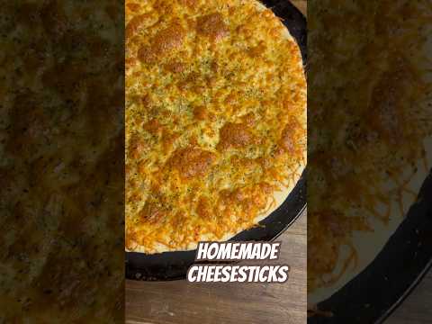 Today on the Homestead:Homemade Cheesy Garlic Breadsticks|Quick & Delicious Foodie Recipe #shorts