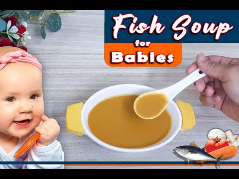 Fish Soup for Babies and Kids || Fish Carrot Soup for Babies