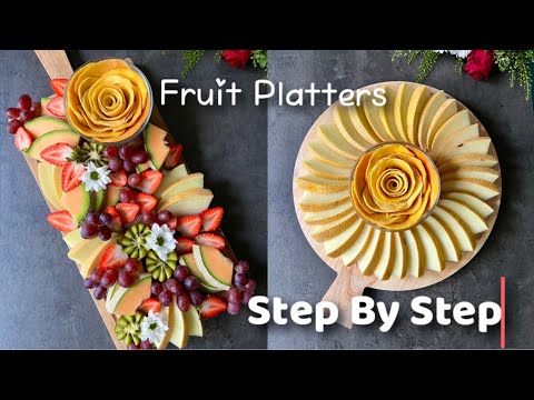 Fruit Patter Tutorials🥭 Fruit Board Inspiration Ideas ✨Beautiful Fruit Arrangement ✨